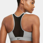 Спортивный бра-топ Nike W NK DF SWSH ZIP FRONT BRA