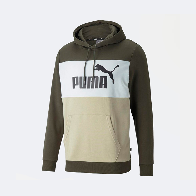 Худи мужской Puma ESS+ Colorblock Hoodie TR