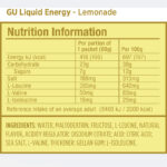 Гель GU Liquid Energy лимонад
