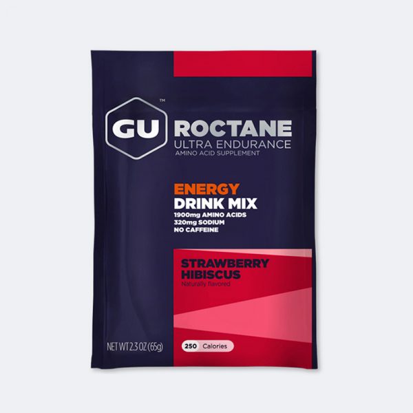 Напиток энергетический GU ROCTANE ENERGY DRINK MIX клубника-гибискус