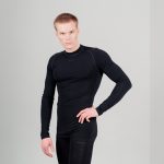 Термобелье мужское (комплект) Nordski Wool Black