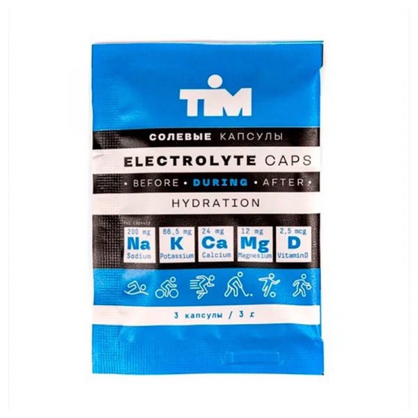 Солевые таблетки TIM Electrolyte Caps (3)