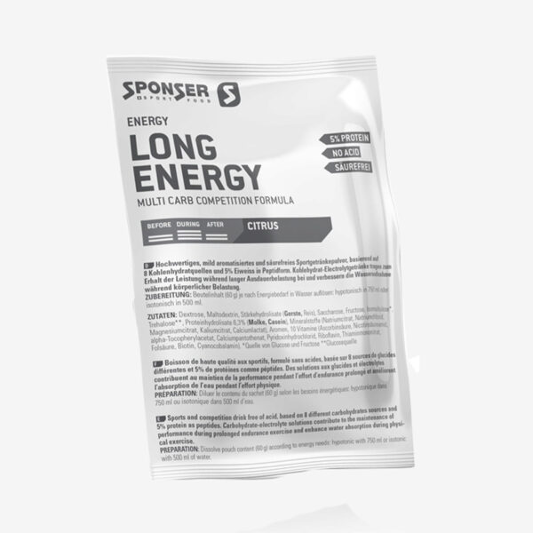 Изотоник Sponser LONG ENERGY Citrus