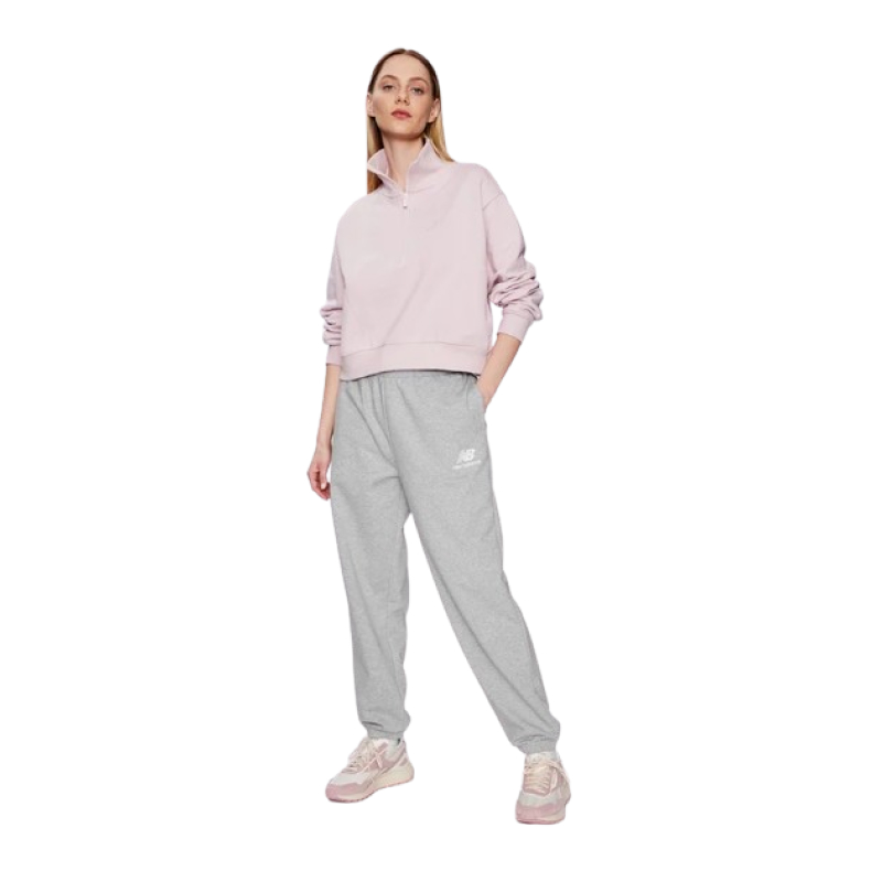 Брюки женские New Balance Essentials Stacked Logo French Terry Sweatpant