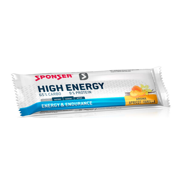 Энергетический батончик Sponser HIGH ENERGY BAR абрикос-ваниль