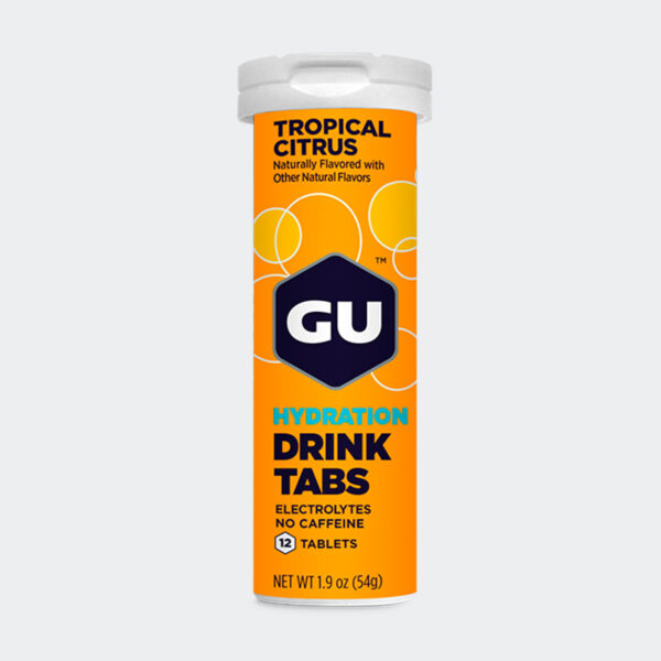 Электролиты в таблетках GU HYDRATION DRINK TABS Тропический цитрус