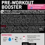 Напиток Sposner PRE-WORKOUT BOOSTER Яблоко-Малина