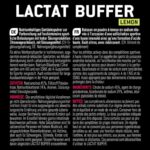 Напиток Лактат Буффер Sponser LACTAT BUFFER Лимон