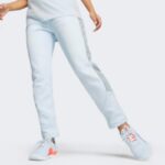 Брюки женские Puma EVOSTRIPE High-Waist Pants Icy Blue