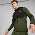 Худи мужской Puma EVOSTRIPE Full-Zip Hoodie DK