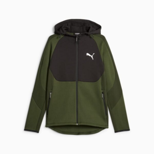 Худи мужской Puma EVOSTRIPE Full-Zip Hoodie DK