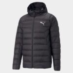 Зимняя куртка мужская Puma PackLITE Hooded Down Jacket Puma Black