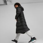 Зимняя куртка женская Puma Long Hooded Down Coat Black