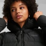 Зимняя куртка женская Puma Long Hooded Down Coat Black