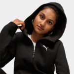 Худи женский Puma EVOSTRIPE Full-Zip Hoodie