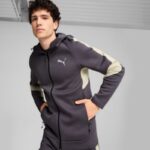 Худи мужской Puma EVOSTRIPE Full-Zip Hoodie DK