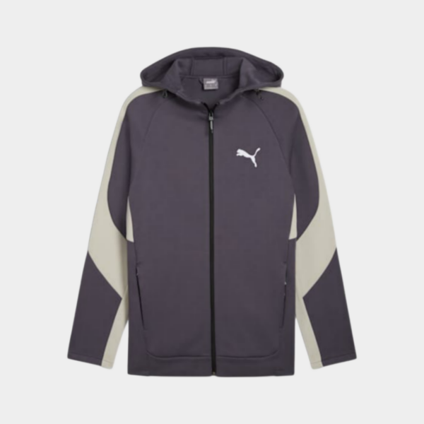 Худи мужской Puma EVOSTRIPE Full-Zip Hoodie DK