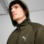 Худи мужской Puma EVOSTRIPE Full-Zip Hoodie DK