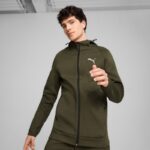 Худи мужской Puma EVOSTRIPE Full-Zip Hoodie DK