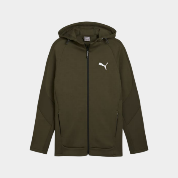 Худи мужской Puma EVOSTRIPE Full-Zip Hoodie DK