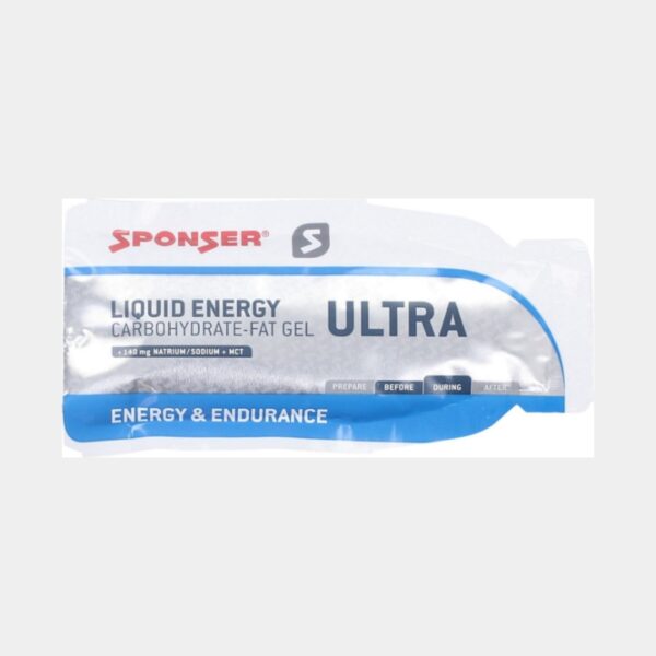 Гель Sponser LIQUID ENERGY GELS ULTRA Coconut-Macadamia