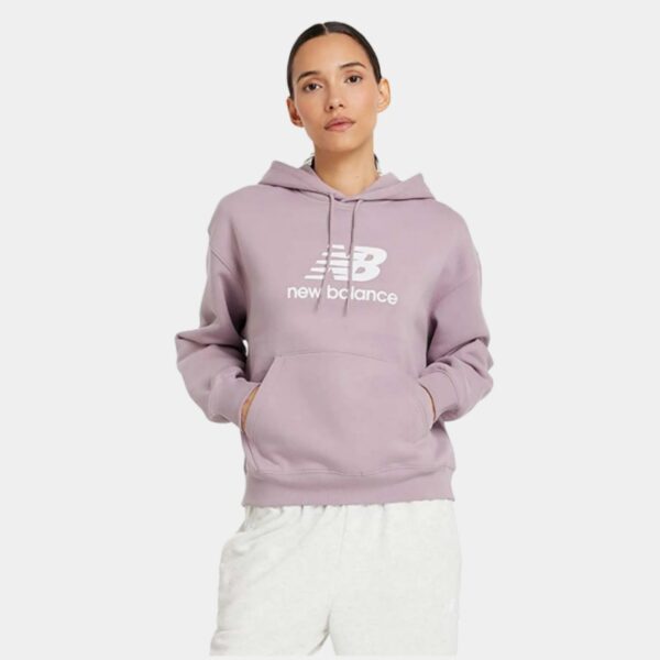 Худи женский New Balance Sport Essentials Fleece Logo Hoodie