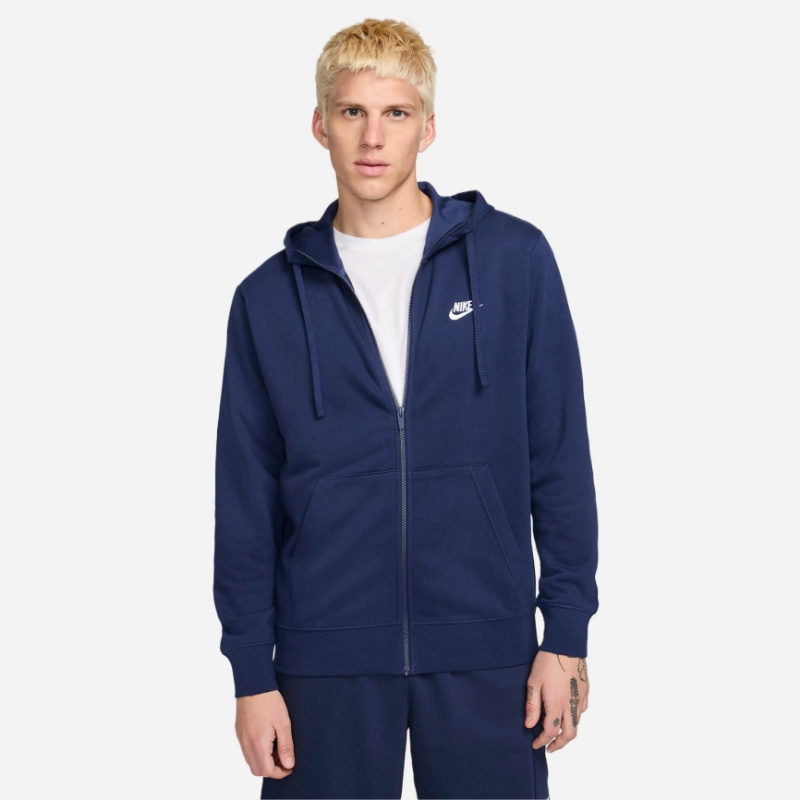 Толстовка мужская Nike M NSW CLUB HOODIE FZ FT