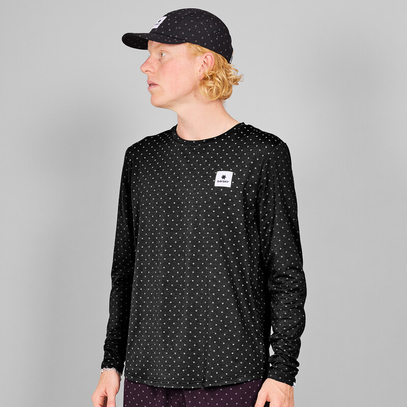 Лонгслив мужской Saysky Reflective Polka Pace Long sleeve