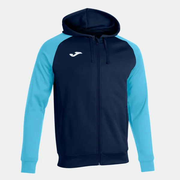 Джемпер мужской Joma CHAQUETA CON CAPUCHA ACADEMY IV MARINO TURQUESA FL