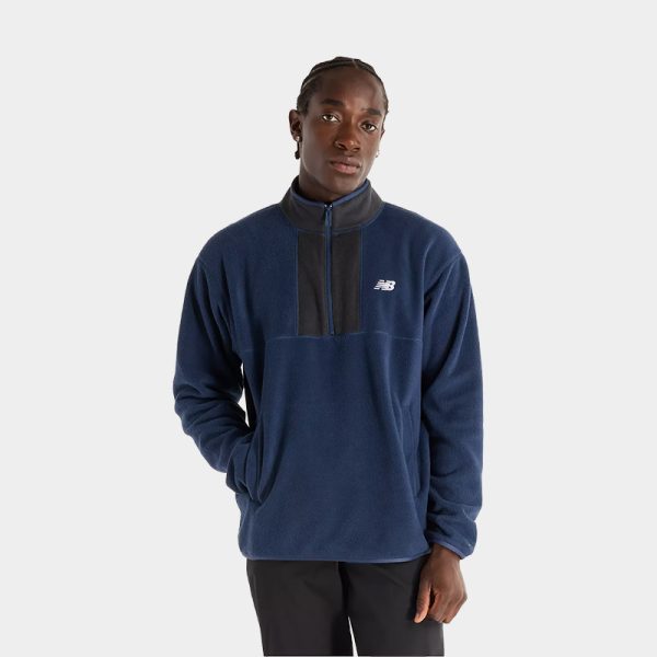 Джемпер мужской New Balance Polar Fleece Half Zip